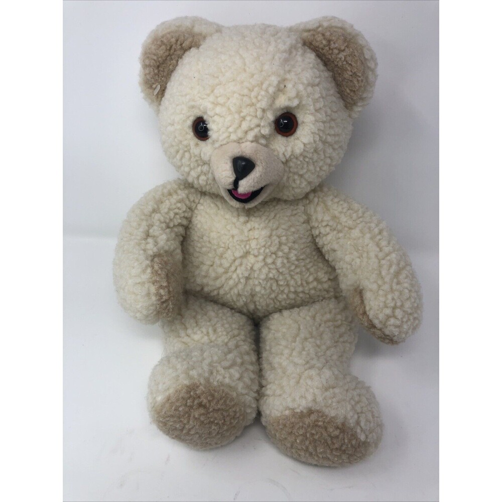 1986 Russ Berrie Snuggle Fabric Softener 15" Plush Teddy Bear Lever Bros.